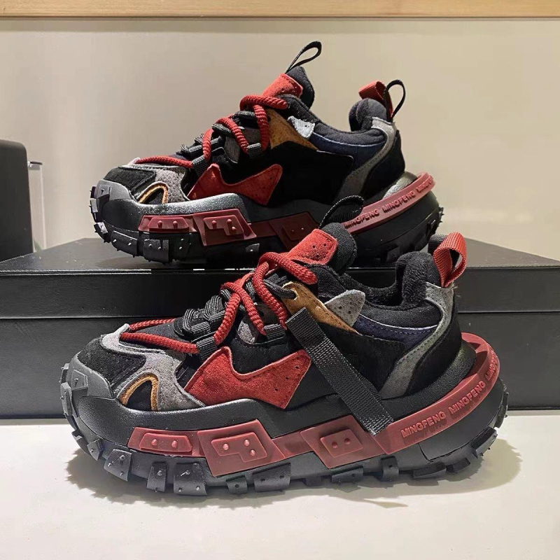 Cipele za prelaz rijeke - muške sportske tenisice u korejskom stilu, s protivkliznom podlogom, otporne na habanje, PU gornji dio i gumeni potplat, vezanje šnurkama