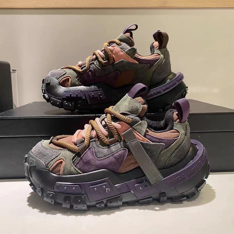 Cipele za prelaz rijeke - muške sportske tenisice u korejskom stilu, s protivkliznom podlogom, otporne na habanje, PU gornji dio i gumeni potplat, vezanje šnurkama