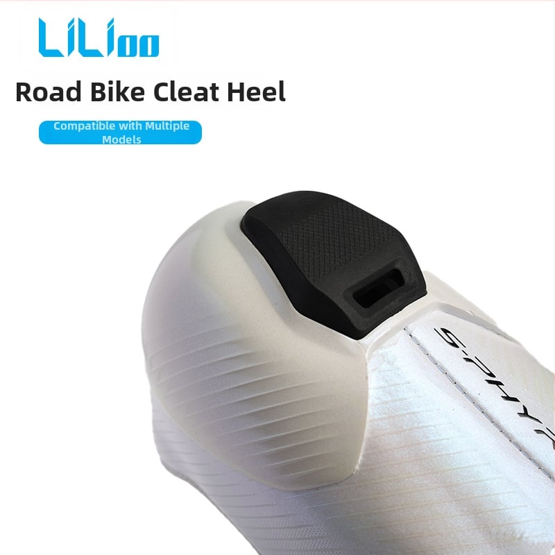 Lilioo saderīgs ar C901 RC902 RC903 ceļa velosipēdu kurpēm ar bloķēšanas sistēmu; papēža spilventiņa nomaiņa