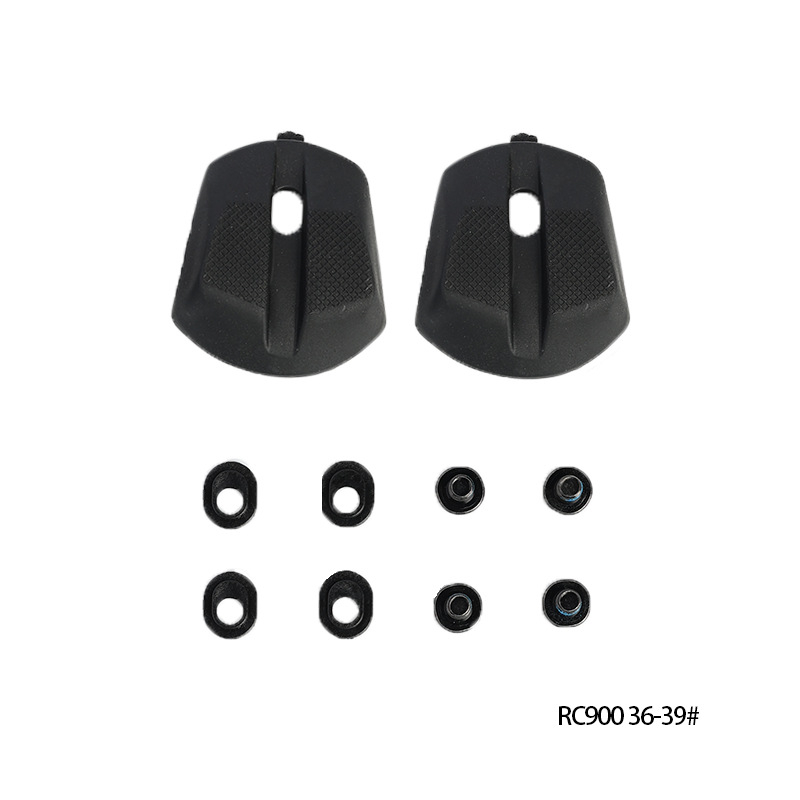 Lilioo saderīgs ar C901 RC902 RC903 ceļa velosipēdu kurpēm ar bloķēšanas sistēmu; papēža spilventiņa nomaiņa