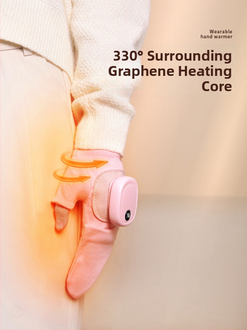 Mănuși de bicicletă cu încălzire din grafen, încărcare USB, pentru exterior în timpul iernii