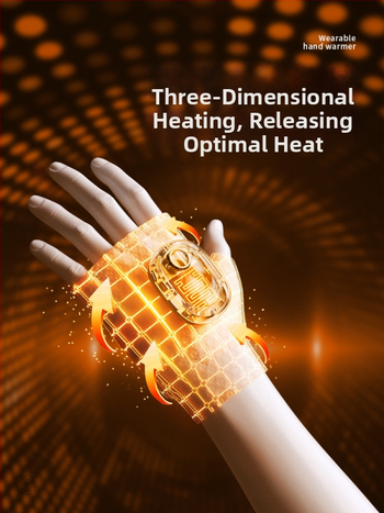 Mănuși de bicicletă cu încălzire din grafen, încărcare USB, pentru exterior în timpul iernii