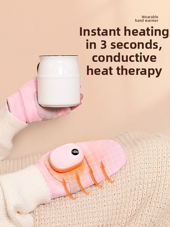 Mănuși de bicicletă cu încălzire din grafen, încărcare USB, pentru exterior în timpul iernii