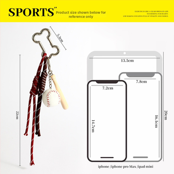 Graceful metalinis raktų pakabukas su mokyklos kuprine, šiuolaikinio minimalistinio stiliaus