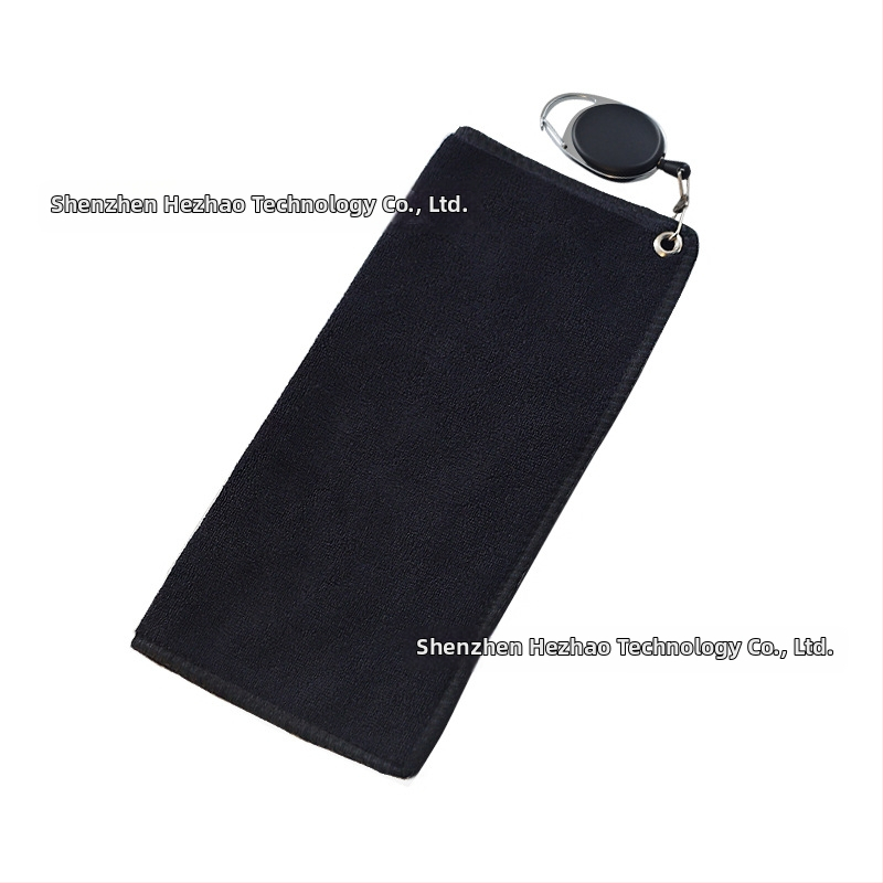 Γκολφ πετσέτα efunist - πολυεστέρας, διπλής όψης βελούδο, καραμπίνερ, εσωτερική/εξωτερική χρήση