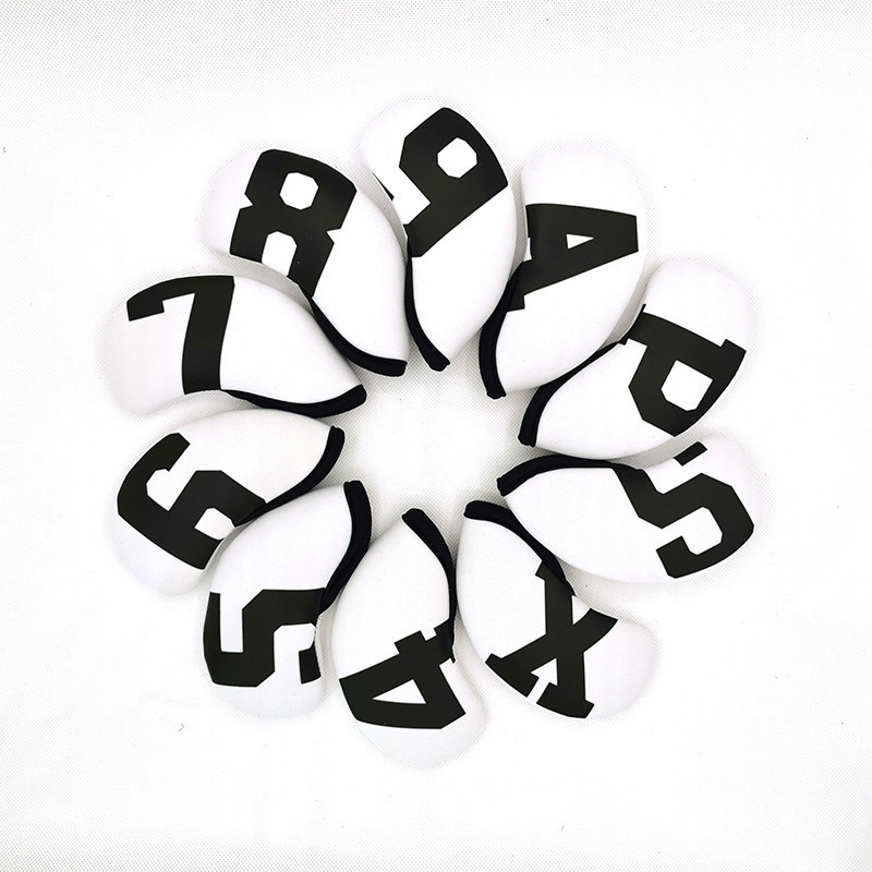 Κάλυμμα κεφαλής γκολφ για σίδερα — παχύ αδιάβροχο ύφασμα, αξεσουάρ γκολφ (Κατηγορία Προϊόντος: Άλλο; Κατηγορία: Αξεσουάρ Γκολφ; Εφαρμοζόμενα Αθλήματα: Γκολφ)