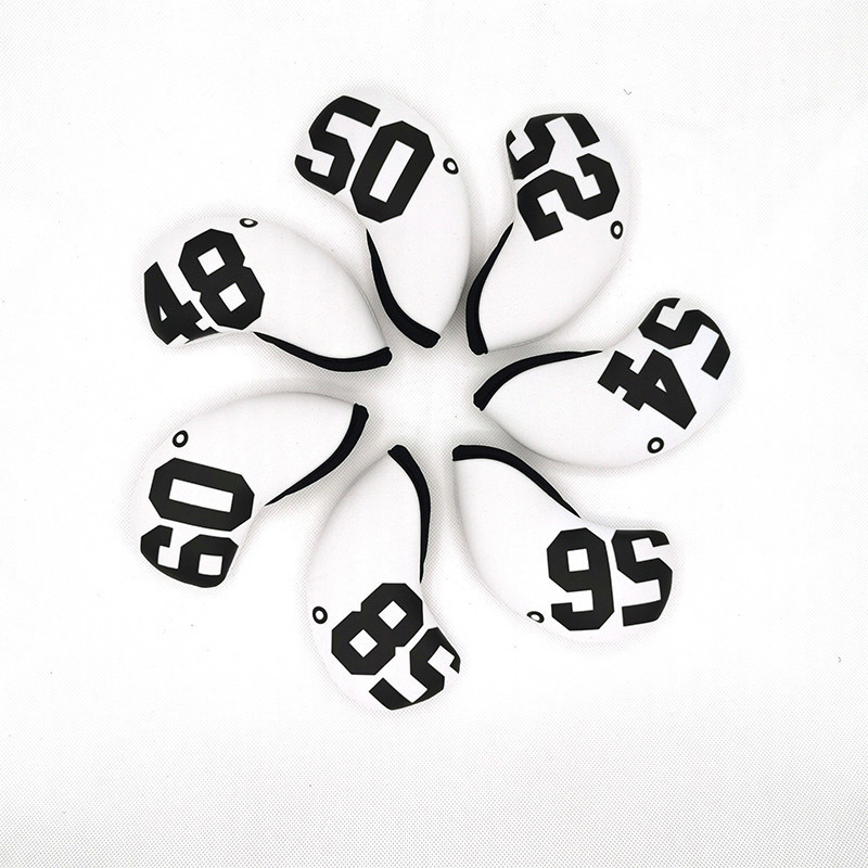 Κάλυμμα κεφαλής γκολφ για σίδερα — παχύ αδιάβροχο ύφασμα, αξεσουάρ γκολφ (Κατηγορία Προϊόντος: Άλλο; Κατηγορία: Αξεσουάρ Γκολφ; Εφαρμοζόμενα Αθλήματα: Γκολφ)