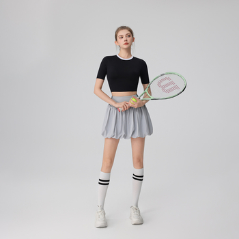 BS sporta svārki ar augstu vidukli golfam un tenisiem — mitrumu vadība, elastīgi, ārējiem sporta veidiem, 2025