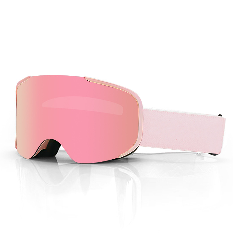 Skijaške naočale s velikim okvirom, antifog, dvostruki sloj, PC materijal, podesiva dioptrija