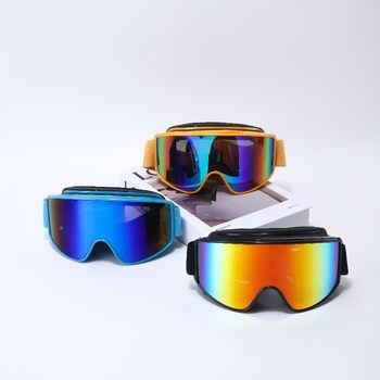 Visai magnetske skijaške naočale za odrasle – TPR okvir, dvostruko anti-fog PC leće, kompatibilne s kratkovidnošću, za skijanje i planinarenje