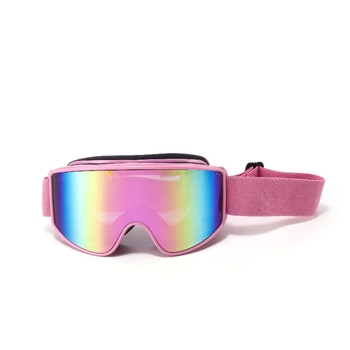 Visai magnetske skijaške naočale za odrasle – TPR okvir, dvostruko anti-fog PC leće, kompatibilne s kratkovidnošću, za skijanje i planinarenje