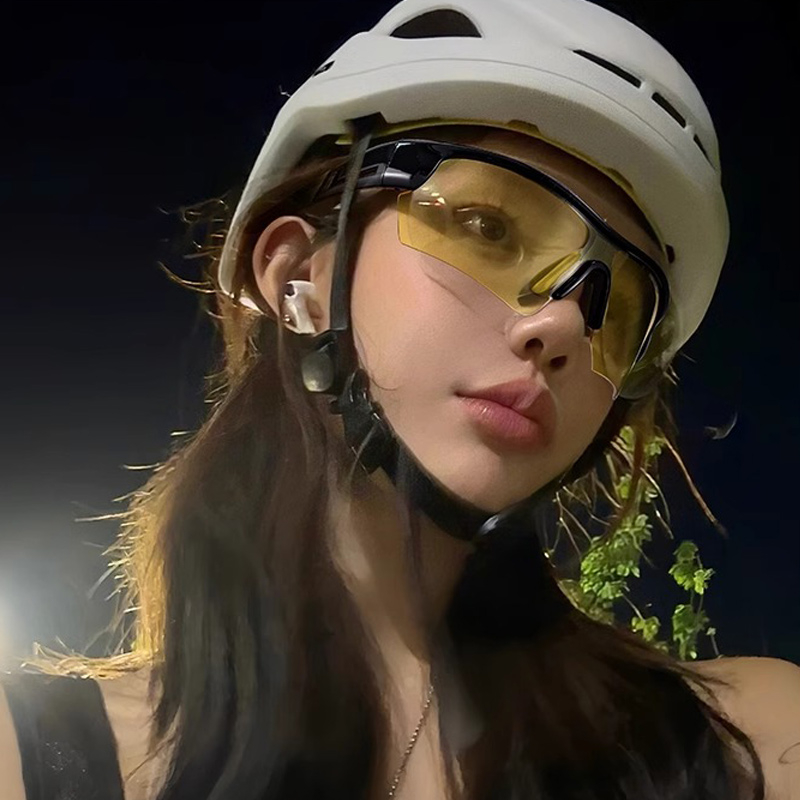 Ciklističke naočale, PC materijal, vodootporne, otporne na vjetar, zaštita očiju, za odrasle