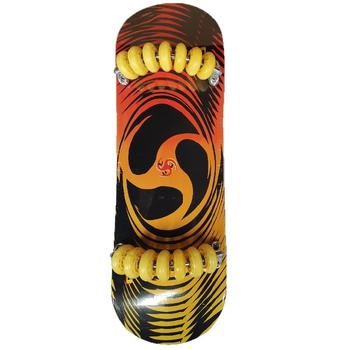 ST.LONG Landski dēlis no kļavu koka ar 14 riteņiem, PU riteņiem, dubultā rocker, pieaugušajiem