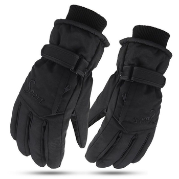 Muške pamučne zimske rukavice s pola prsta – vodootporne, otporne na klizanje, s dodirnim zaslonom, tople