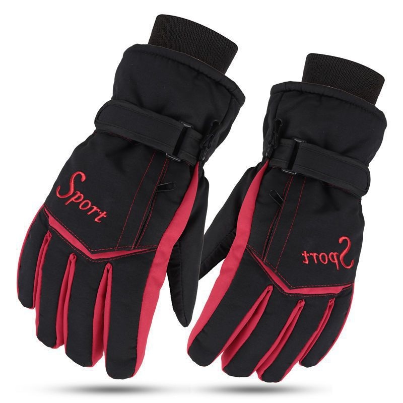 Muške pamučne zimske rukavice s pola prsta – vodootporne, otporne na klizanje, s dodirnim zaslonom, tople