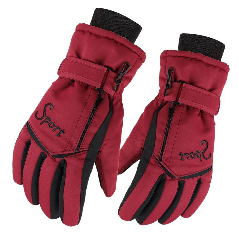 Muške pamučne zimske rukavice s pola prsta – vodootporne, otporne na klizanje, s dodirnim zaslonom, tople