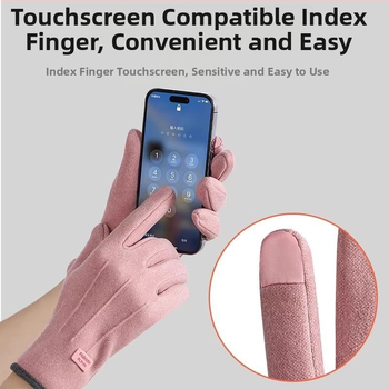 Mănuși unisex de iarnă pentru ciclism – poliester, grosime medie, degete separate, mănuși pentru bicicletă, pentru ciclism, exerciții și naveta (Poliester • Grosime medie • Degete separate • Mănuși pentru bicicletă • Pentru ciclism, exerciții, naveta)