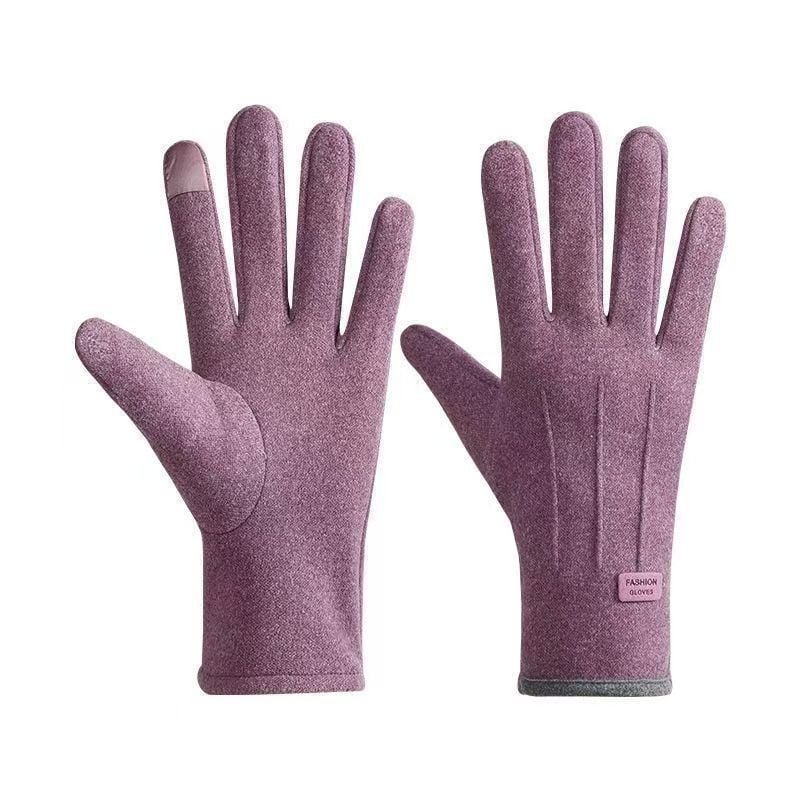 Mănuși unisex de iarnă pentru ciclism – poliester, grosime medie, degete separate, mănuși pentru bicicletă, pentru ciclism, exerciții și naveta (Poliester • Grosime medie • Degete separate • Mănuși pentru bicicletă • Pentru ciclism, exerciții, naveta)