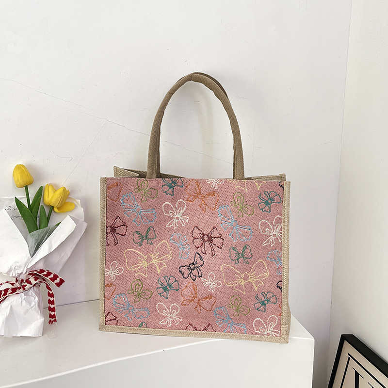 Kanvaso tote rankinė, gatvės stilius, didelė talpa, magnetinis užsegimas