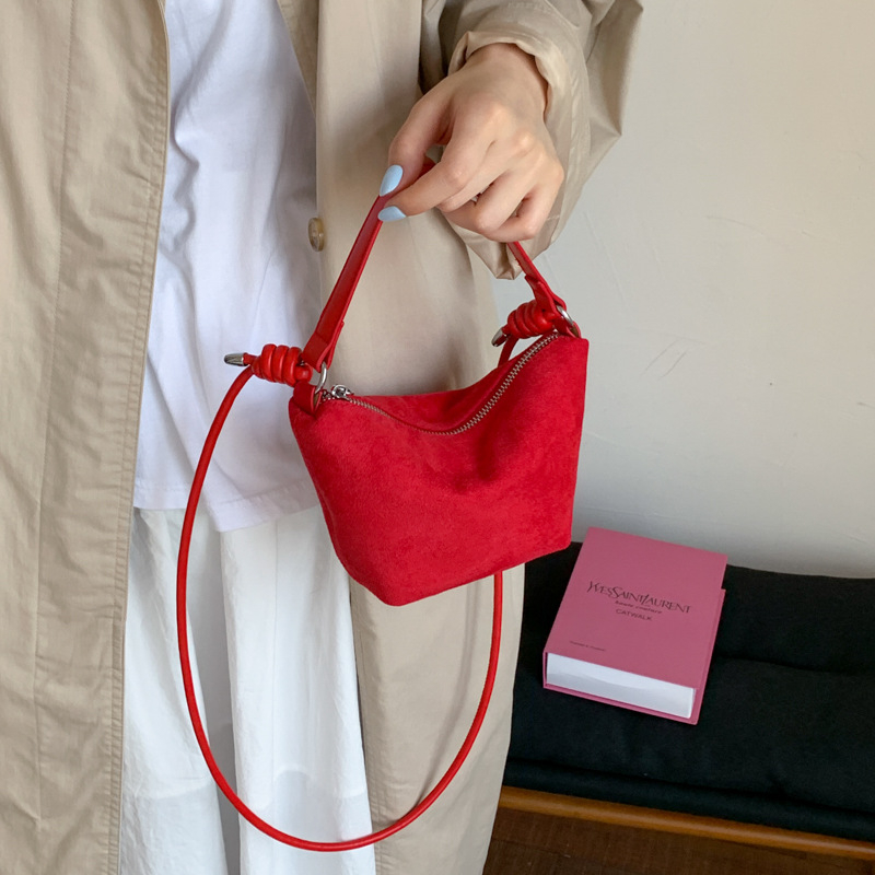 PU kožna crossbody torba za mobitel, Jesen 2025, podstava poliester, zatvarač