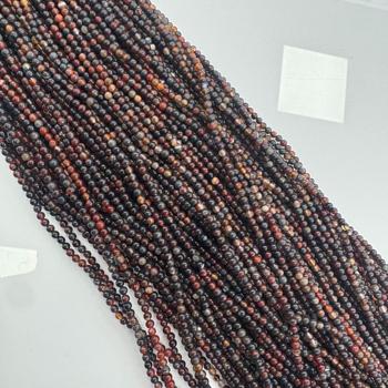 Achát kerek gyöngyök - természetes kő, sima, polírozott, típus: szétszórt gyöngyök, eredet: Guangzhou