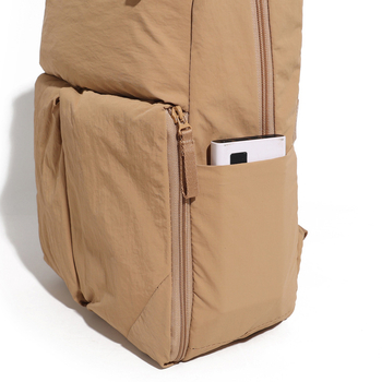 Unisex nailono kuprinė laisvalaikio kelionėms, kvėpuojantis dizainas, poliesterio pamušalas, išlenkti pečių diržai