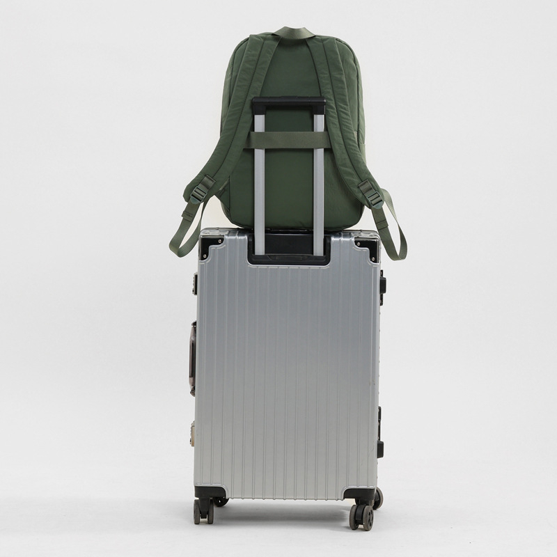 Unisex nailono kuprinė laisvalaikio kelionėms, kvėpuojantis dizainas, poliesterio pamušalas, išlenkti pečių diržai