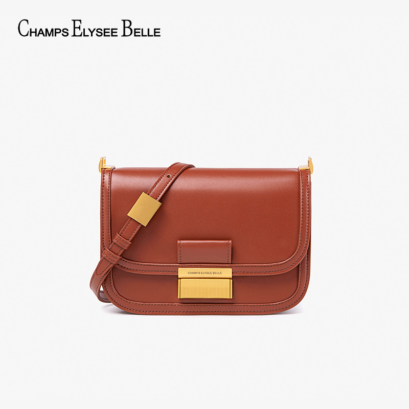 PU sieviešu crossbody soma - kvadrātvietas forma, aizdare ar sprādzi, iekšējie nodalījumi telefonam, personas apliecībai un rāvējslēdzēja kabata, regulējams siksnas garums