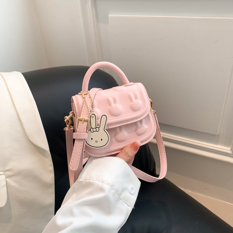 PU plecu soma ar truša reljefu, kvadrātveidīgā forma, korejiešu stilā, vasara 2023