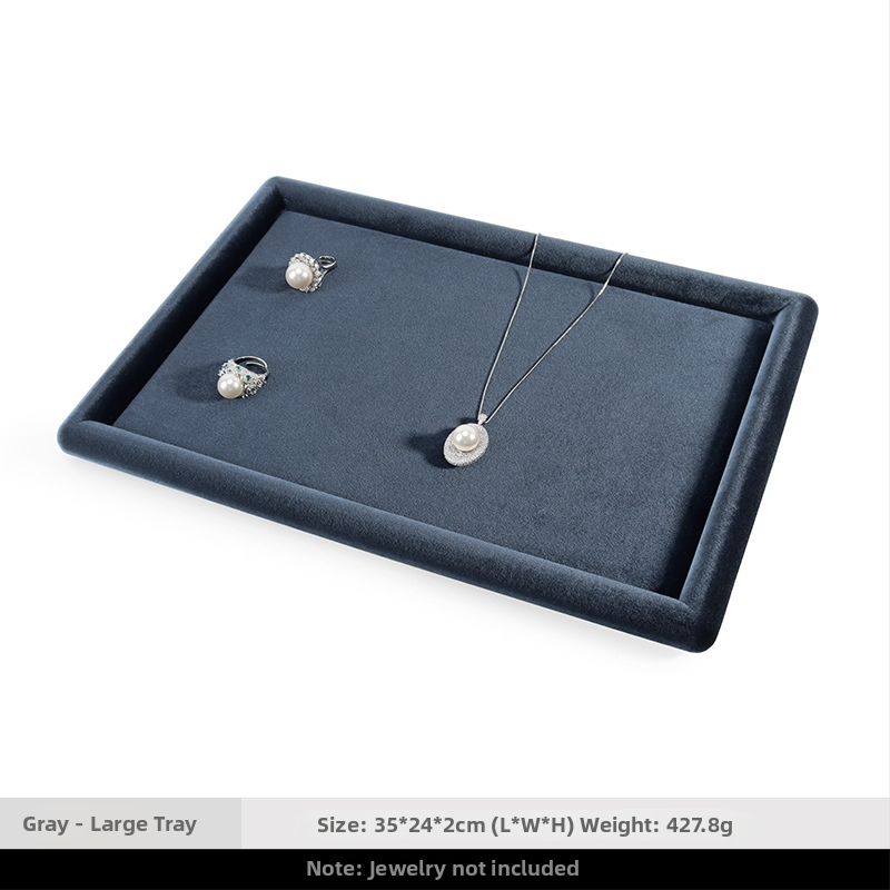 Velur pladanj za izlaganje nakita u skandinavskom stilu, za narukvice