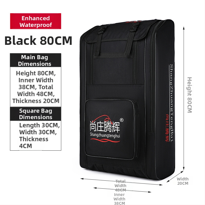 Geantă pescuit marin Shangzhuang tenghui — stofă Oxford, impermeabilă, multifuncțională