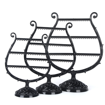 Lan Jun Pianino stiliaus juvelyrinių laikiklis, dviejų sluoksnių, PP plastikas, įpurškimo formavimas, meno vėjo stilius