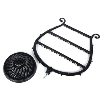 Lan Jun Pianino stiliaus juvelyrinių laikiklis, dviejų sluoksnių, PP plastikas, įpurškimo formavimas, meno vėjo stilius