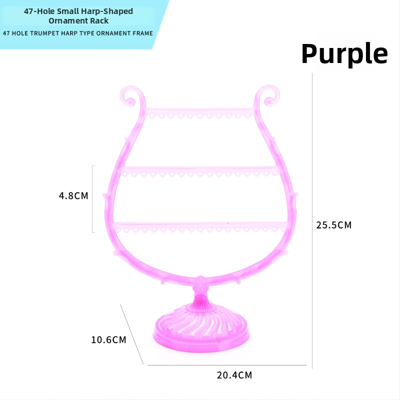 Lan Jun Pianino stiliaus juvelyrinių laikiklis, dviejų sluoksnių, PP plastikas, įpurškimo formavimas, meno vėjo stilius