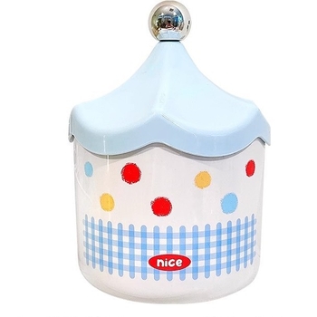 Kutija za dodatke za kosu - stolni organizator za djecu, plastika, jednostavan i moderan stil, čvrsta konstrukcija, s poklopcem