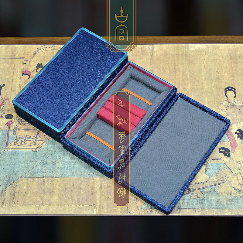 Kutija za nakit za poklon Ancient Palace; materijal: tkanina; kutija za pakiranje; pakiranje nakita