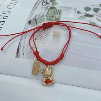 Narukvica sa zodijakom Tigra, jednostavan unisex stil, plast/smola, funkcija protiv umora