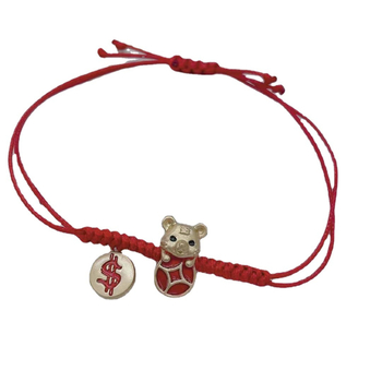 Narukvica sa zodijakom Tigra, jednostavan unisex stil, plast/smola, funkcija protiv umora