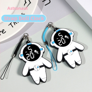 Ключодържател с електронен часовник за ученици със светещ цифров дисплей, водоустойчив до 10 м, електронен ход
