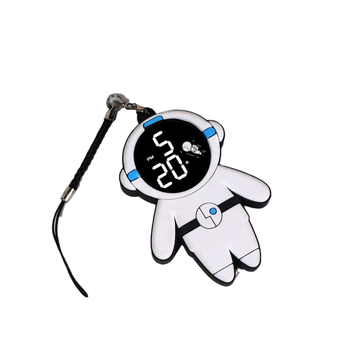 Ключодържател с електронен часовник за ученици със светещ цифров дисплей, водоустойчив до 10 м, електронен ход