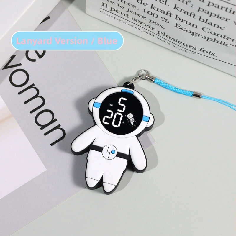 Ключодържател с електронен часовник за ученици със светещ цифров дисплей, водоустойчив до 10 м, електронен ход
