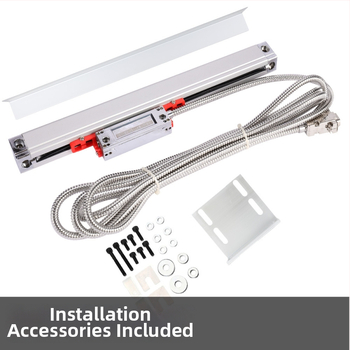 Yiyi electronic cu afișaj digital – senzor de deplasare de înaltă precizie, rezoluție 0,005 mm, potrivit pentru freze, strunguri și mașini de rectificat