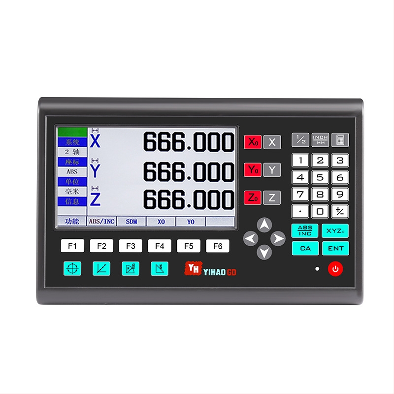 Yiyi electronic cu afișaj digital – senzor de deplasare de înaltă precizie, rezoluție 0,005 mm, potrivit pentru freze, strunguri și mașini de rectificat