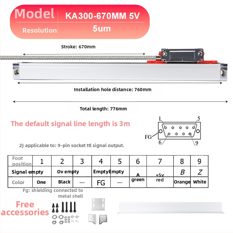 Yiyi electronic cu afișaj digital – senzor de deplasare de înaltă precizie, rezoluție 0,005 mm, potrivit pentru freze, strunguri și mașini de rectificat