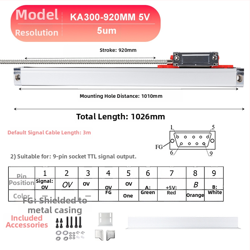 Yiyi electronic cu afișaj digital – senzor de deplasare de înaltă precizie, rezoluție 0,005 mm, potrivit pentru freze, strunguri și mașini de rectificat