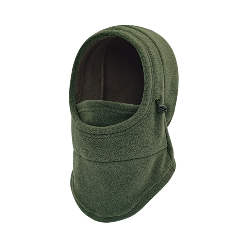 Maska za biciklizam s kapuljom otporna na vjetar i fleece kapa, unisex, topla zaštita od vjetra i snijega (fleece; kapulja; unisex; maska)