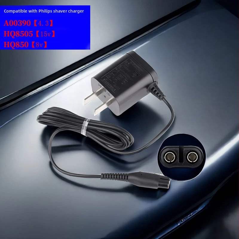 Philips električni brijač punjač DC 220V, kompatibilan s glavama YQ306/YQ316/S510/S520/S530, modeli HQ8505/HQ850/A00390