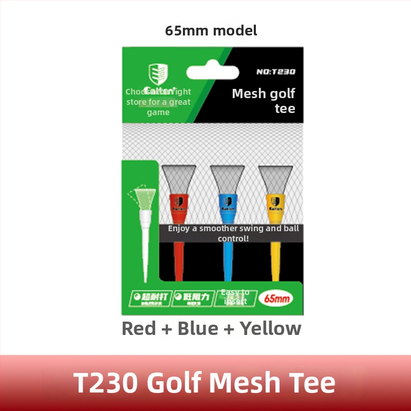 Caiton Γκολφ Σπίκς με Δίχτυ, Χαμηλή Αντίσταση, Υψηλός Ελαστικός Δέκτης Μπάλας, Προστασία Κλαμπ, Περιορισμένο Σκαλοπάτι Τι-Οφ