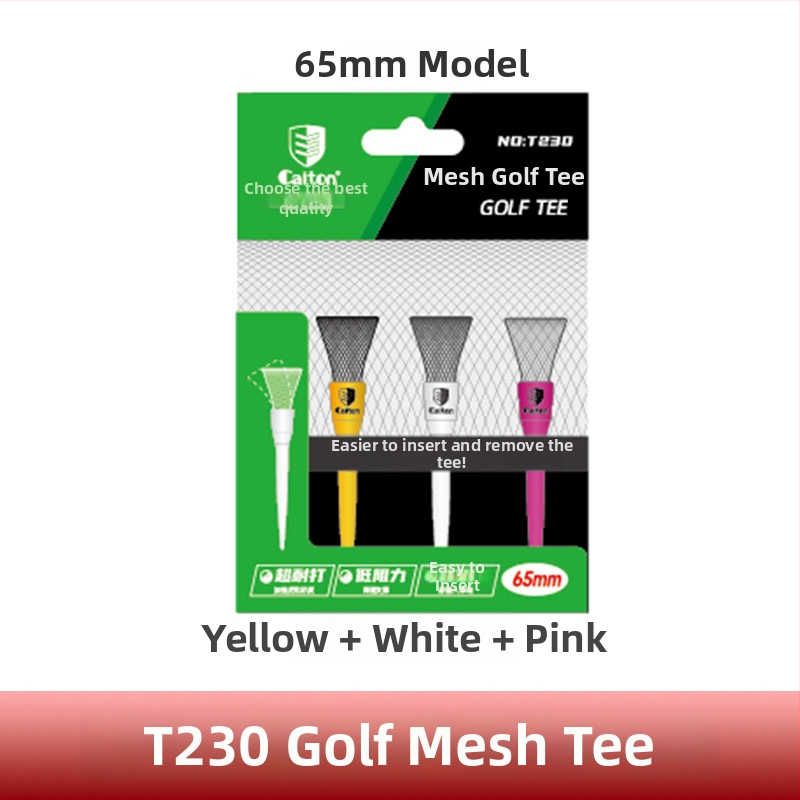 Caiton Γκολφ Σπίκς με Δίχτυ, Χαμηλή Αντίσταση, Υψηλός Ελαστικός Δέκτης Μπάλας, Προστασία Κλαμπ, Περιορισμένο Σκαλοπάτι Τι-Οφ