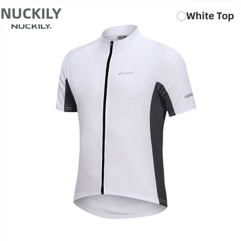 Unisex īsām piedurknēm velosipēdu krekls, režģa audums, mitrumu vadība